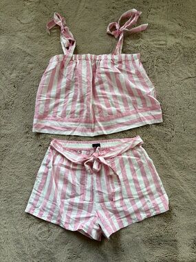J. crew two piece striped summer set, Women’s Medium